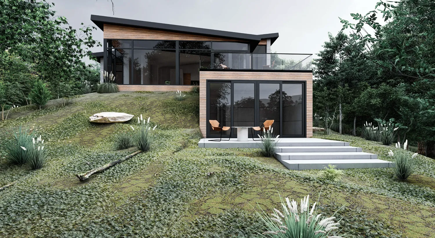 Neubau Visualisierung Beispiel